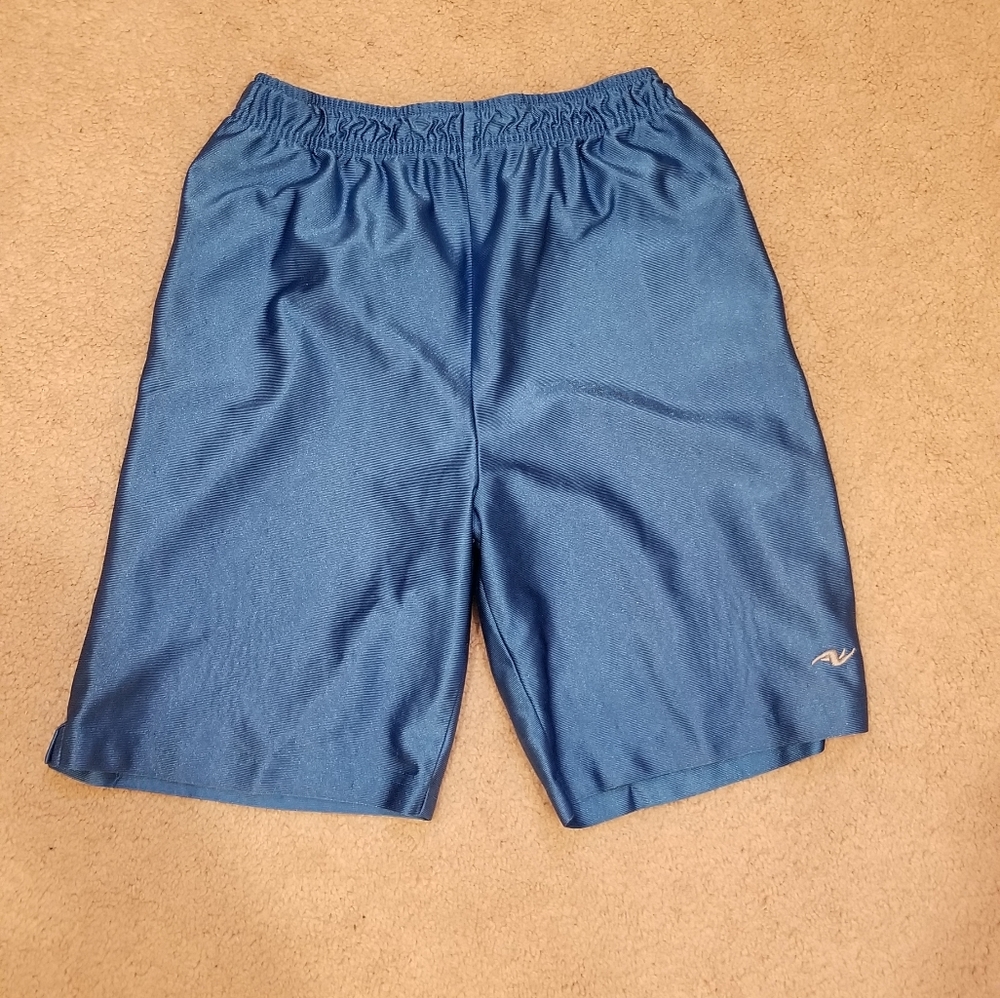 Boys blue athletic shorts